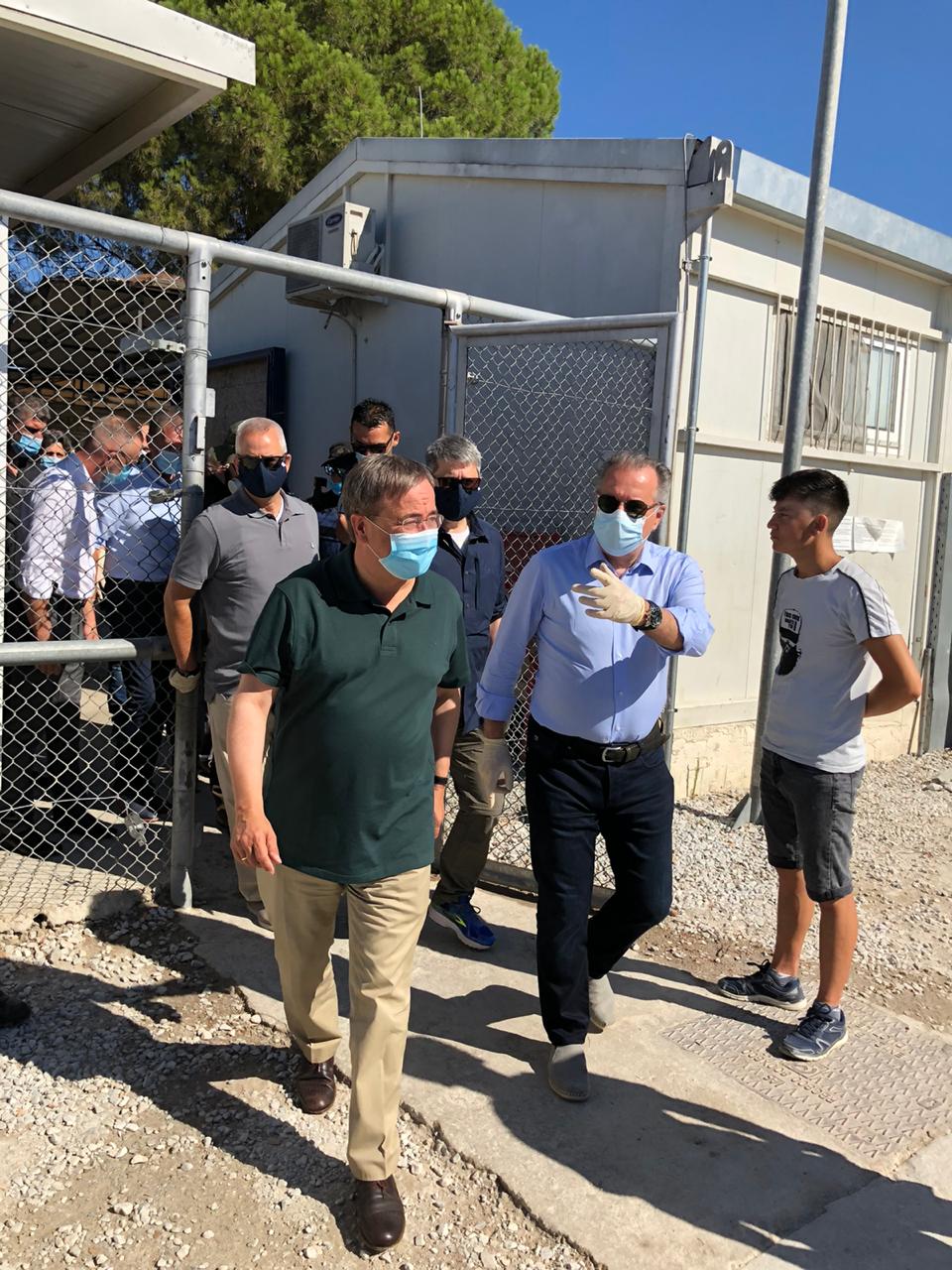 Επίσκεψη Αν. Υπουργού-ΠΘ Β. Ρηνανίας-Βεστφαλίας στη Λέσβο 2020_08_04 (1)