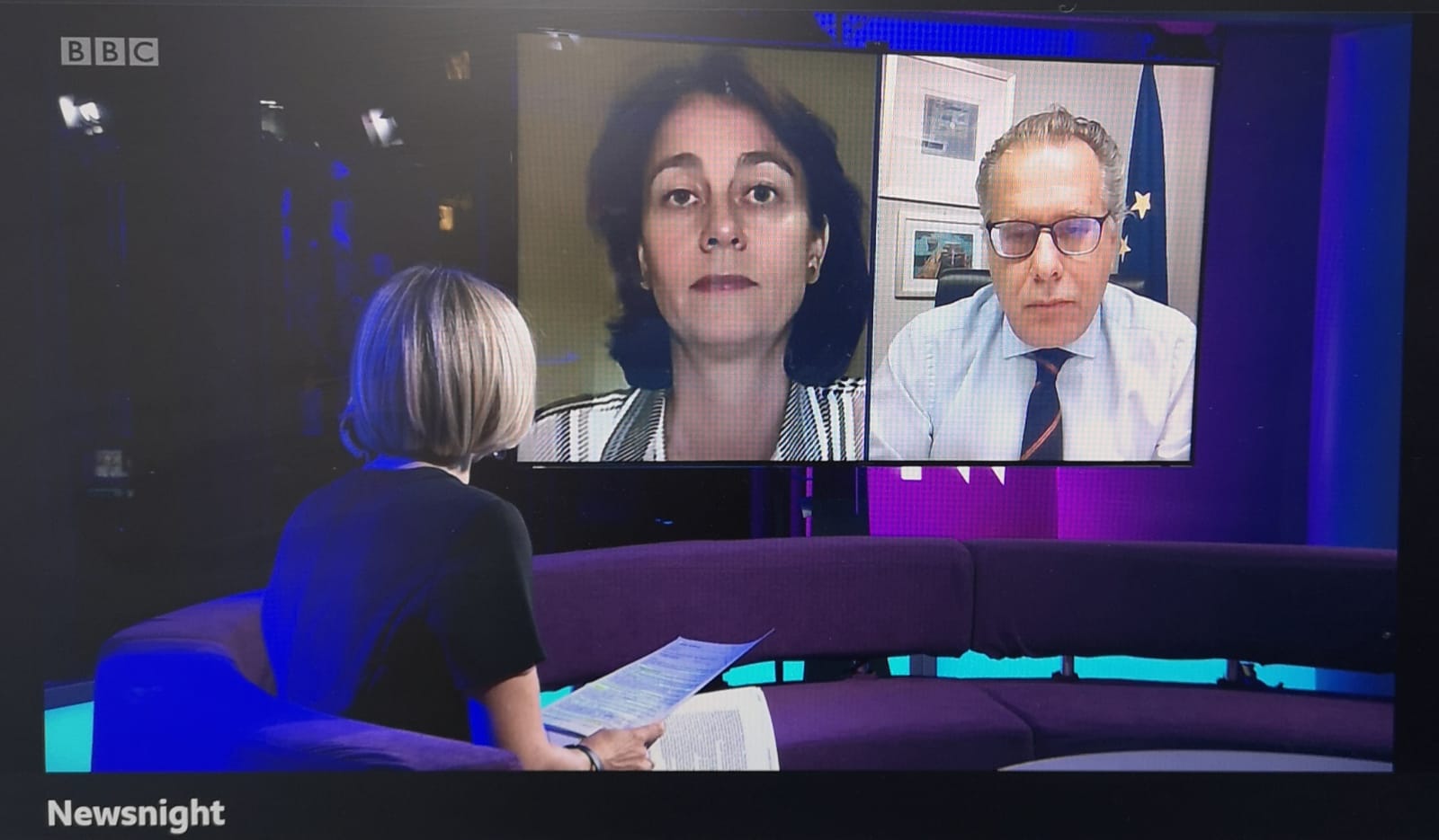 Σημεία συνέντευξης Αν. Υπουργού BBC Newsnight 2020_10_15